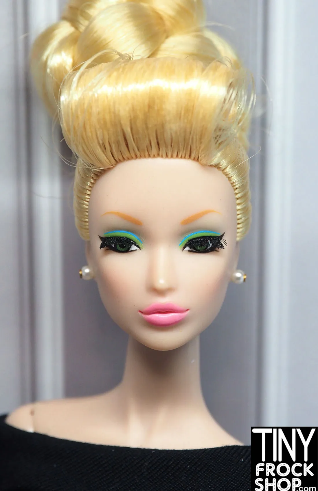 12" Fashion Doll Pearl Stud Earrings - More Colors