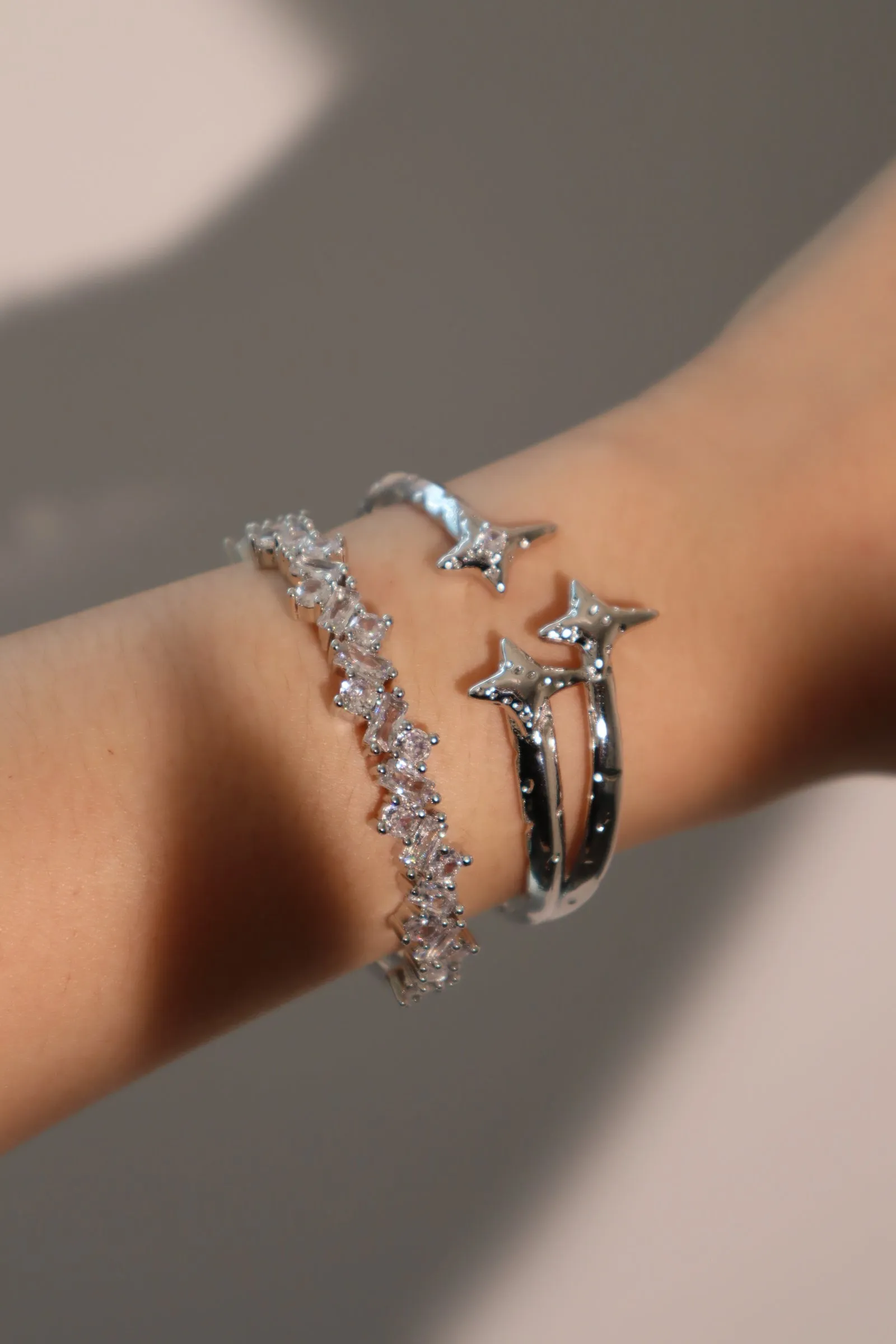 3 in 1 Stars Diamond Bracelet