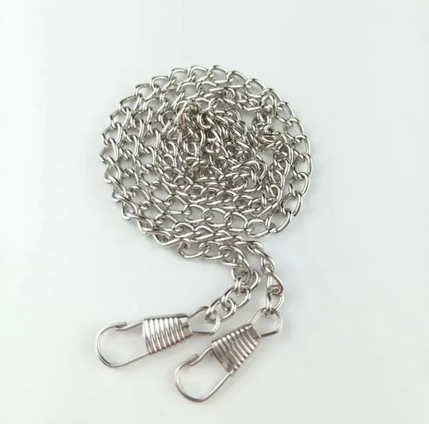 3/16" (5mm) Nickel Plated Chain With Clasps / 47" (120cm) Length