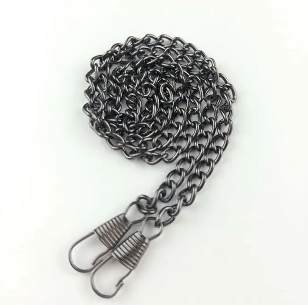 3/16" (5mm) Nickel Plated Chain With Clasps / 47" (120cm) Length