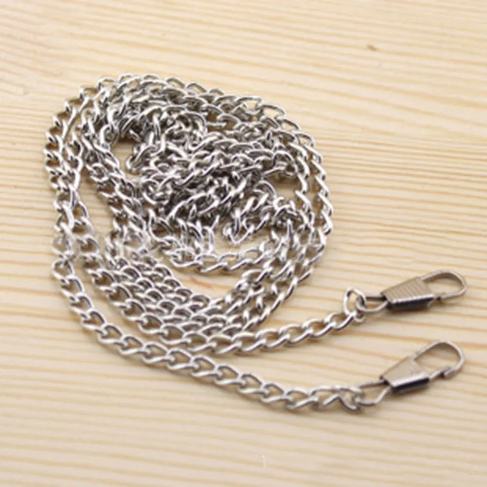 3/16" (5mm) Nickel Plated Chain With Clasps / 47" (120cm) Length