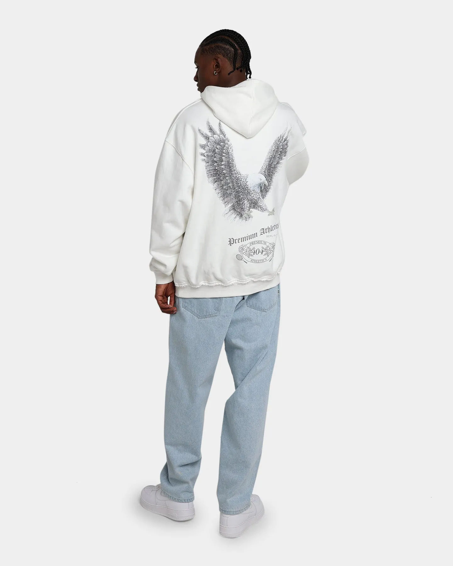 404 Flight Vintage Hoodie Off White