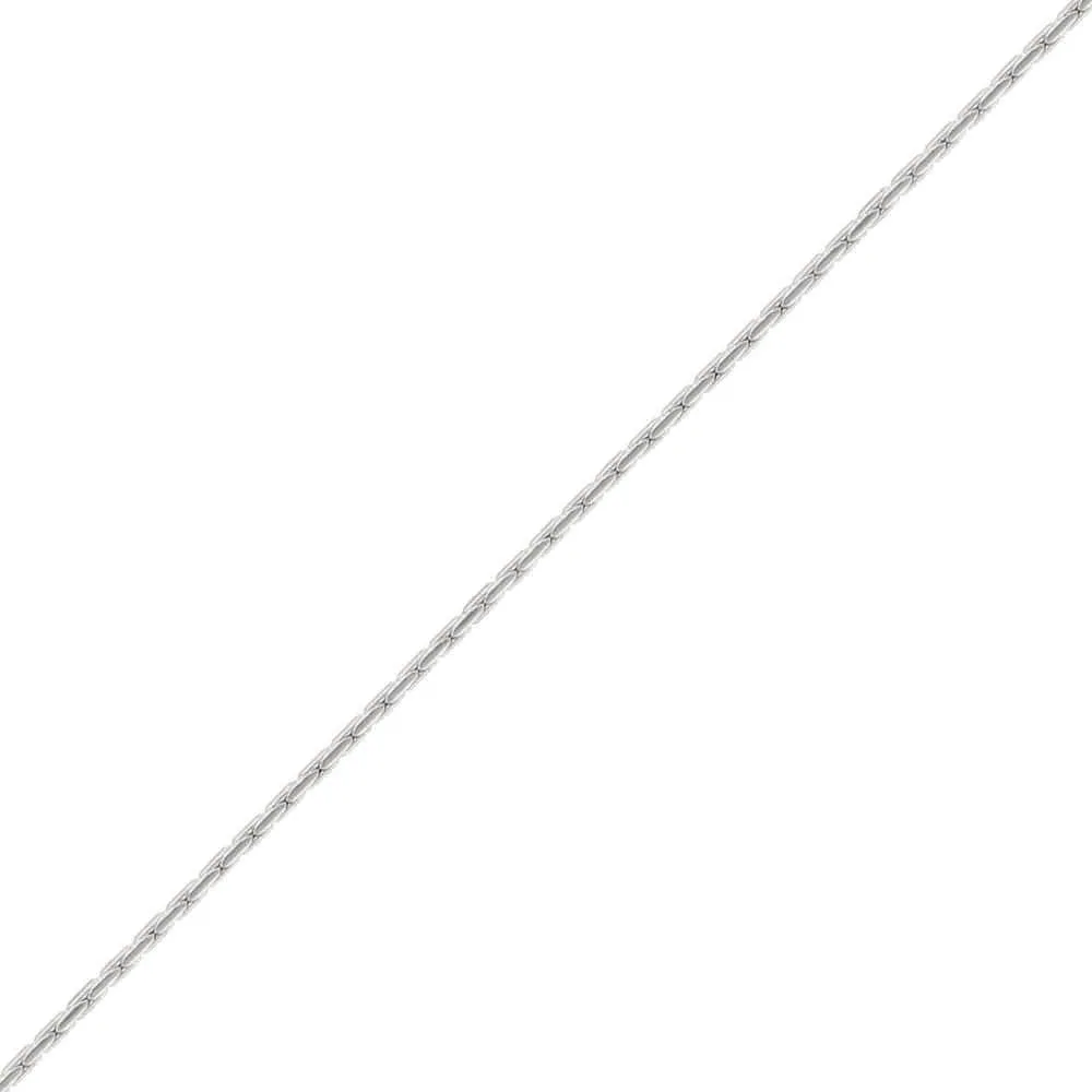 .925 Sterling Silver 0.71mm Beading Chain - Sold by the foot