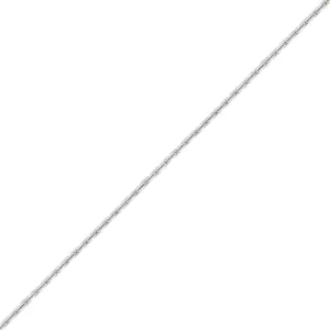 .925 Sterling Silver 0.71mm Beading Chain - Sold by the foot