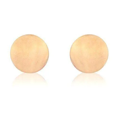 9ct Yellow, White or Rose Gold Stud Earrings - MM7685Q