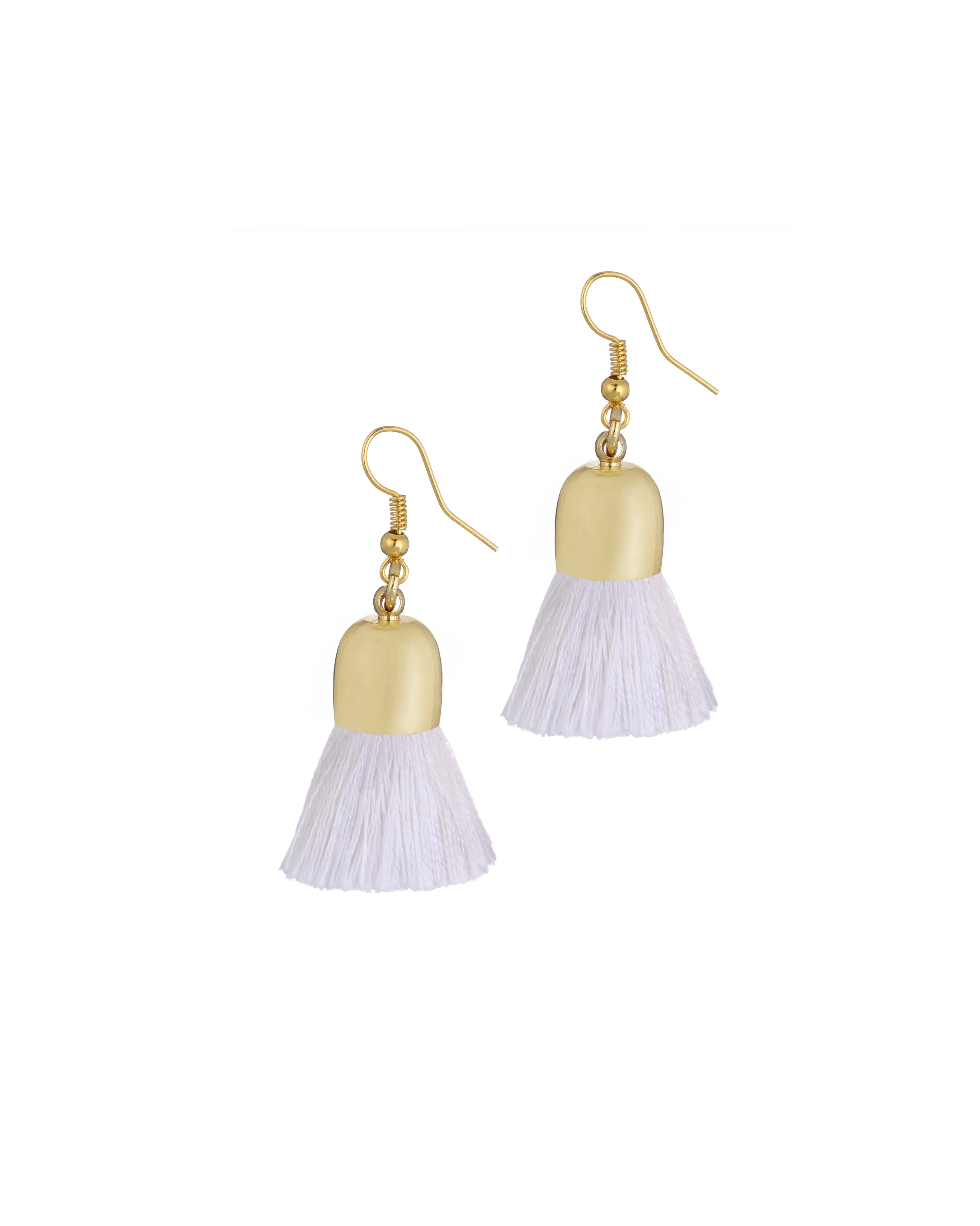 Ami Earrings, White