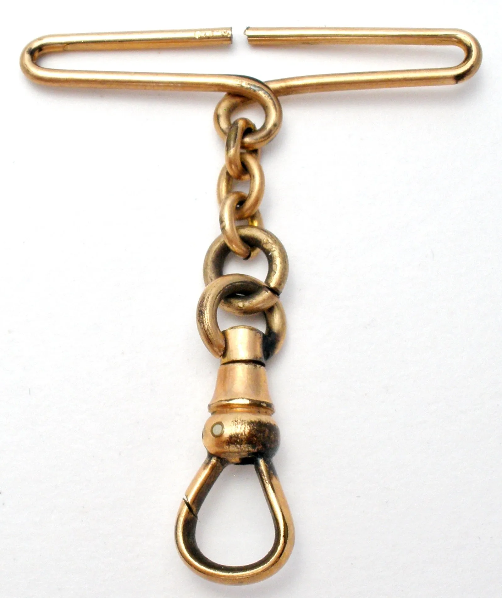 Antique Watch Chain Holder Gold Filled Jewelry