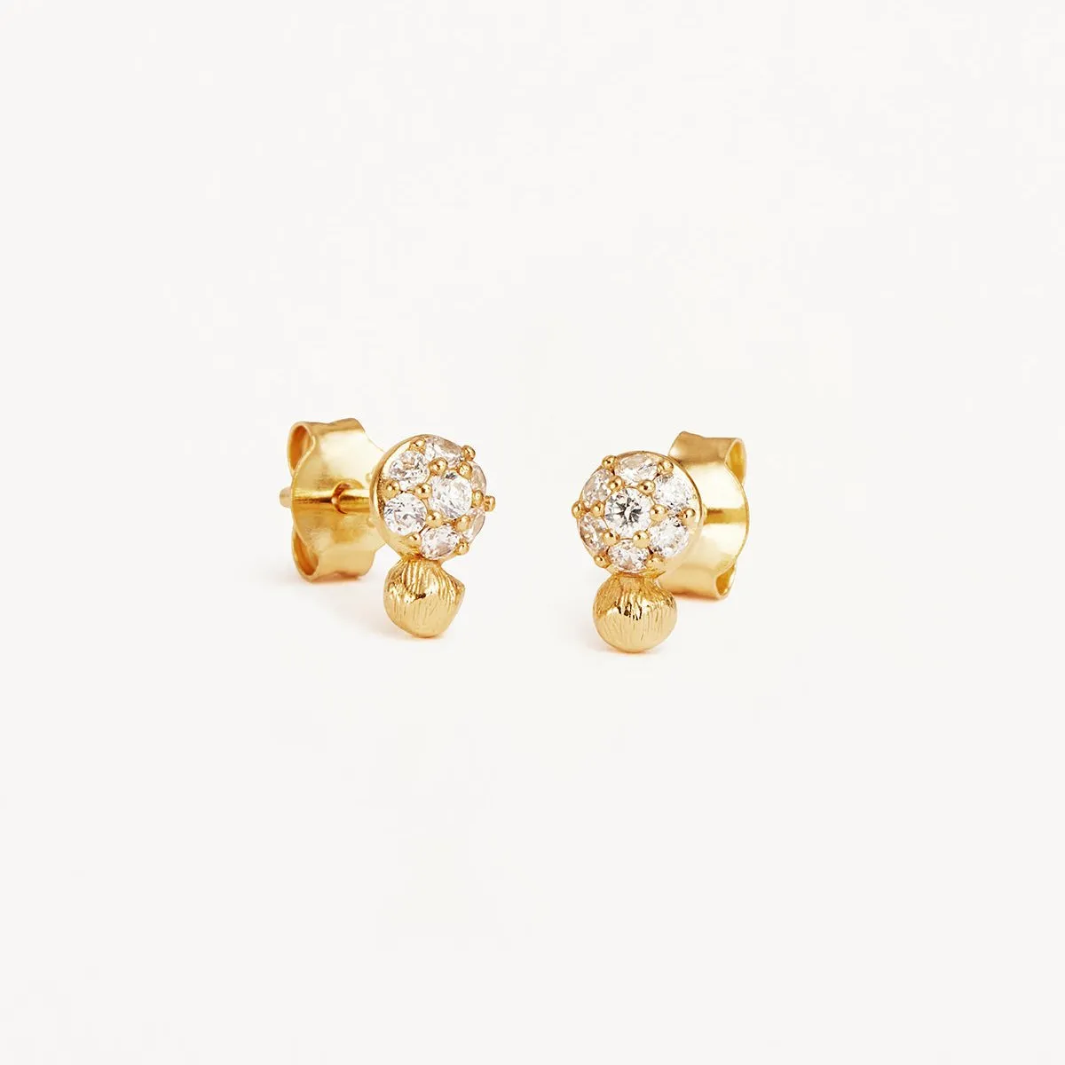 By Charlotte Stardust Soul Stud Earrings, Gold or Silver