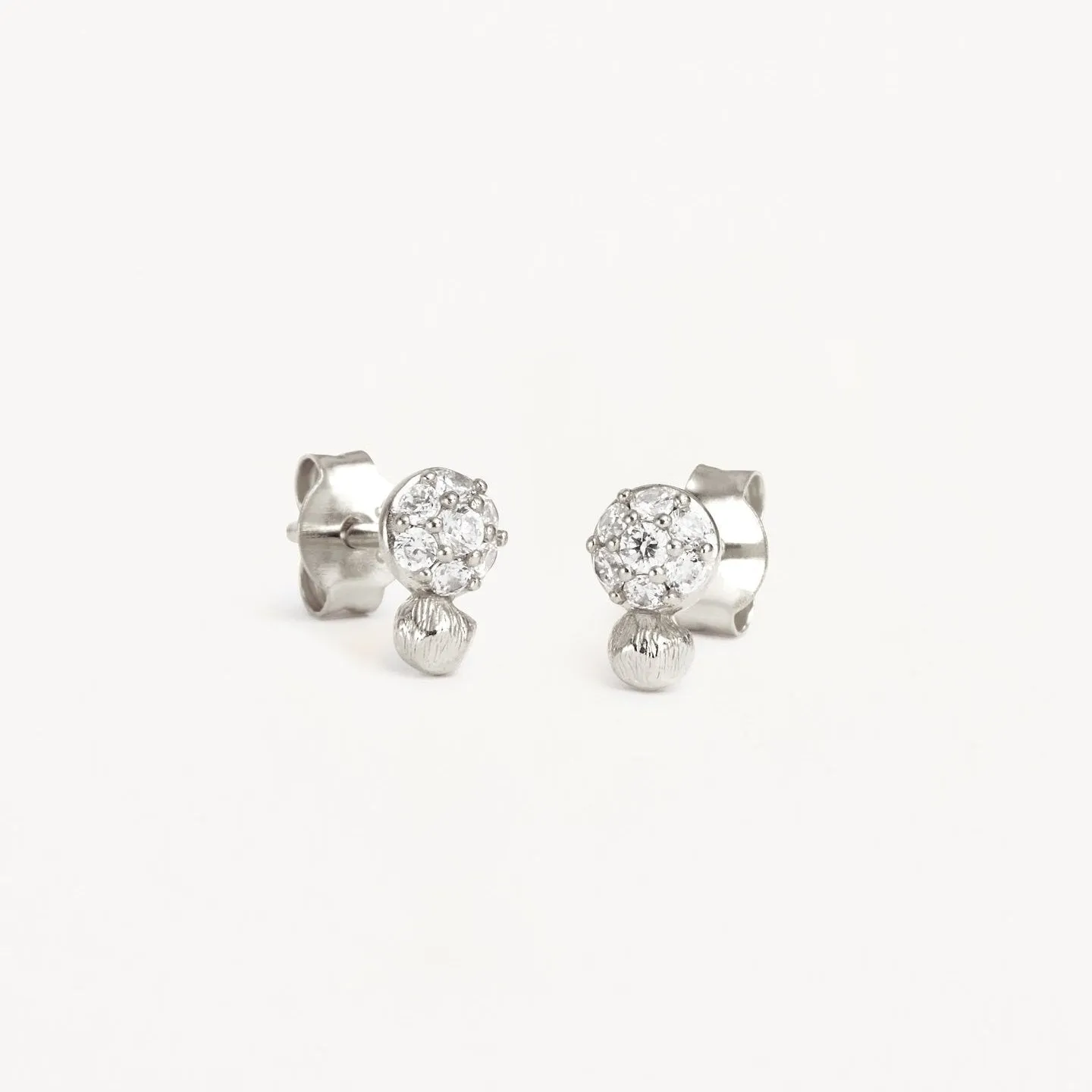 By Charlotte Stardust Soul Stud Earrings, Gold or Silver