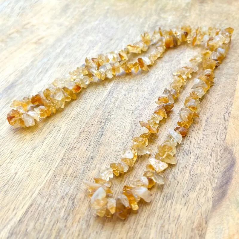 Citrine Pendant Necklace