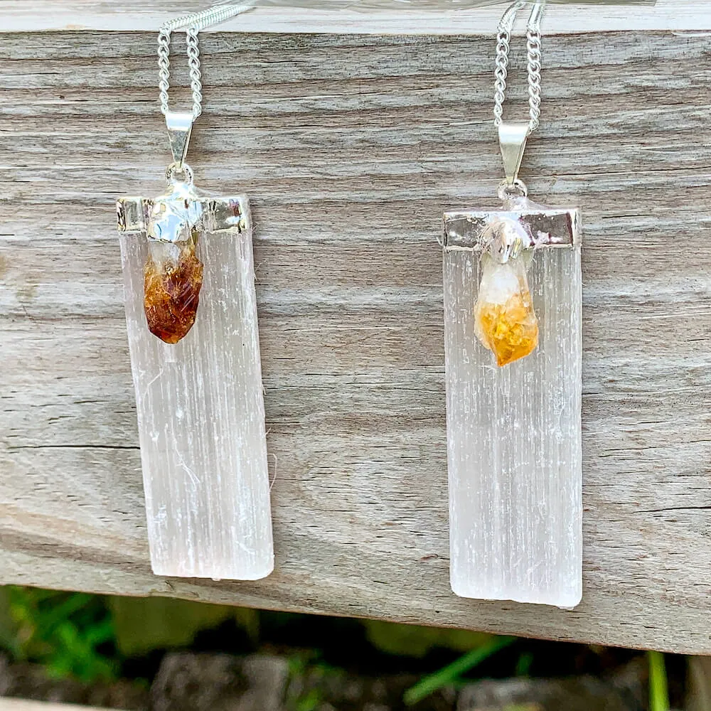 Citrine Pendant Necklace