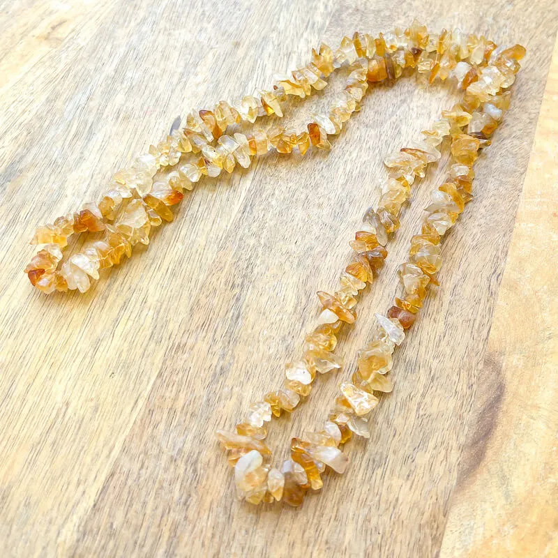 Citrine Pendant Necklace