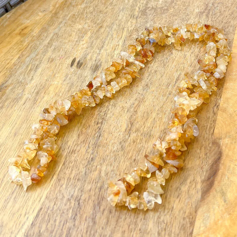 Citrine Pendant Necklace