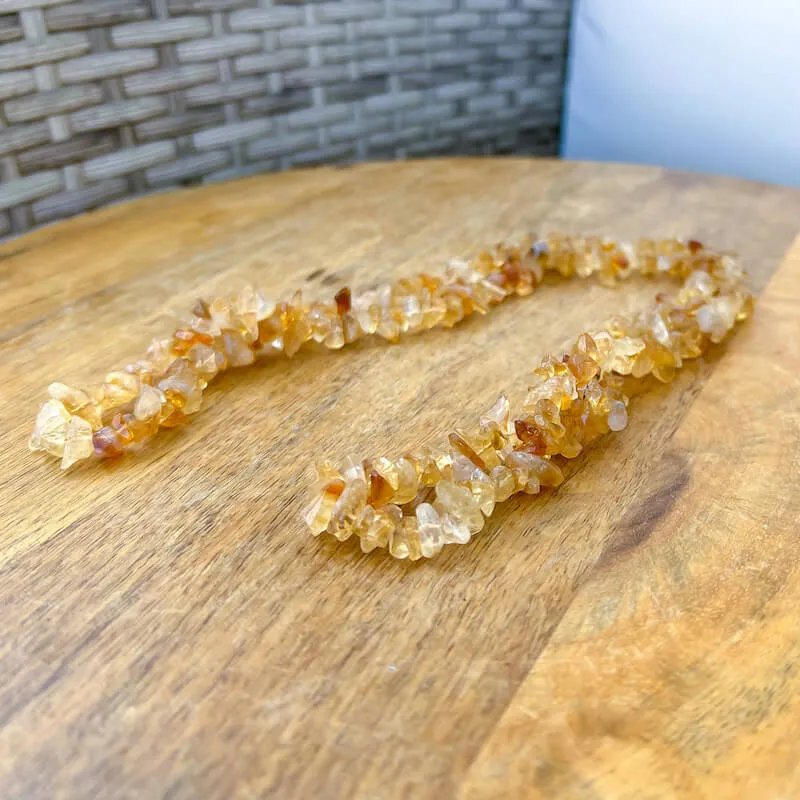 Citrine Pendant Necklace