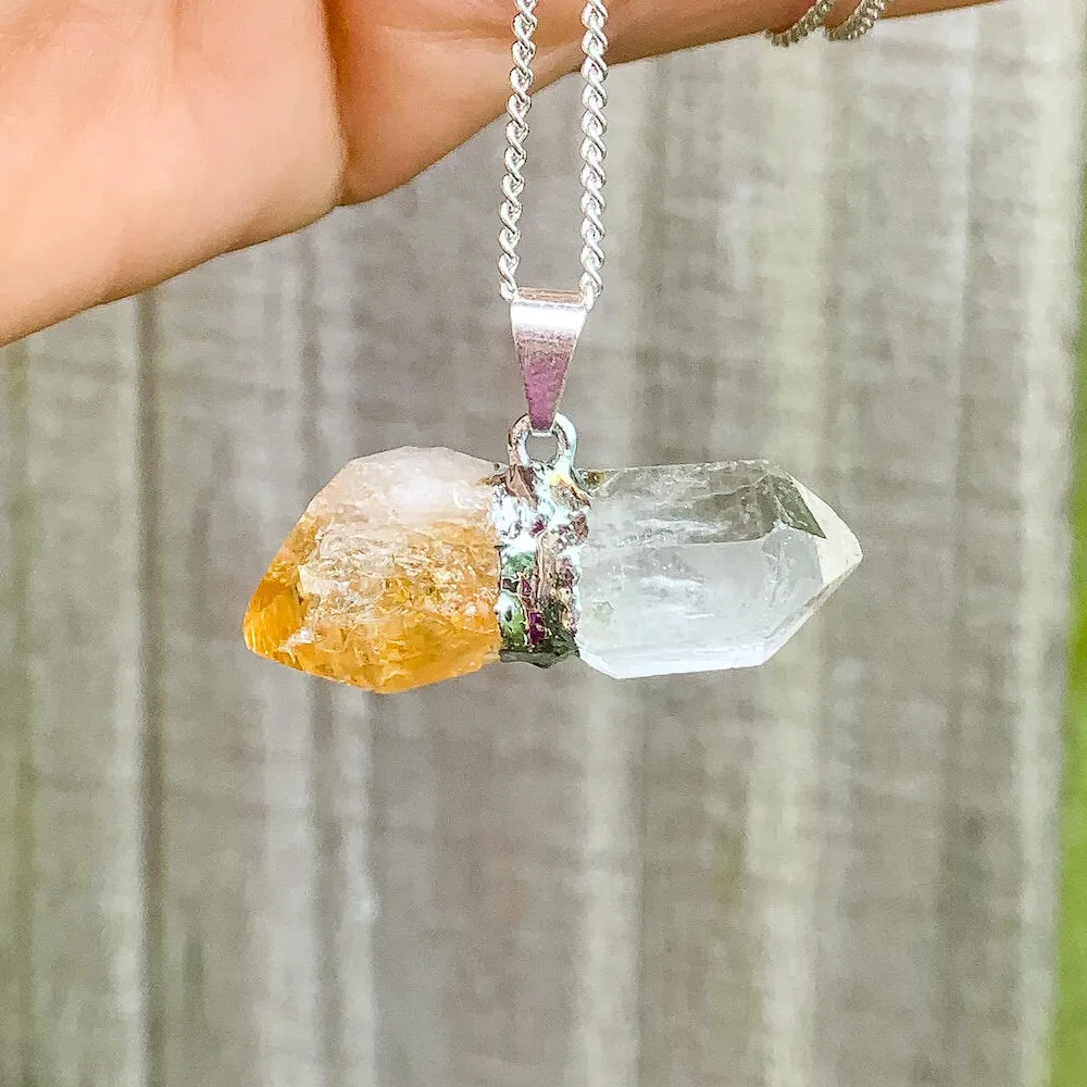 Citrine Pendant Necklace