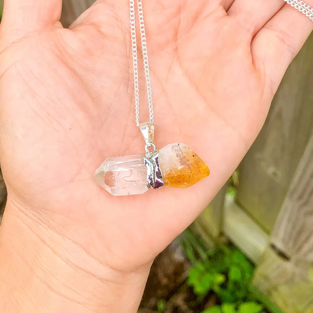 Citrine Pendant Necklace