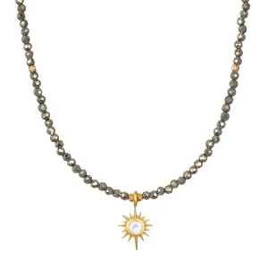 Dreams of Prosperity Pyrite Necklace