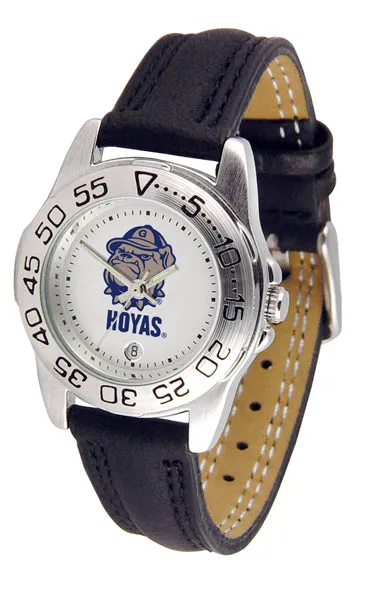 Georgetown Sport Leather Ladies Watch