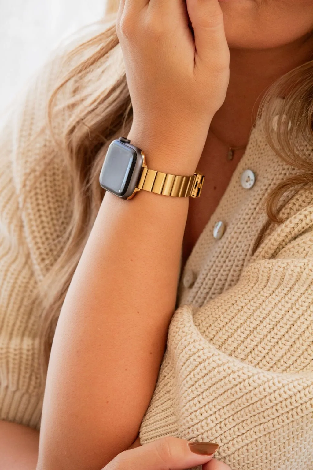 Gold Luxe Watch Band