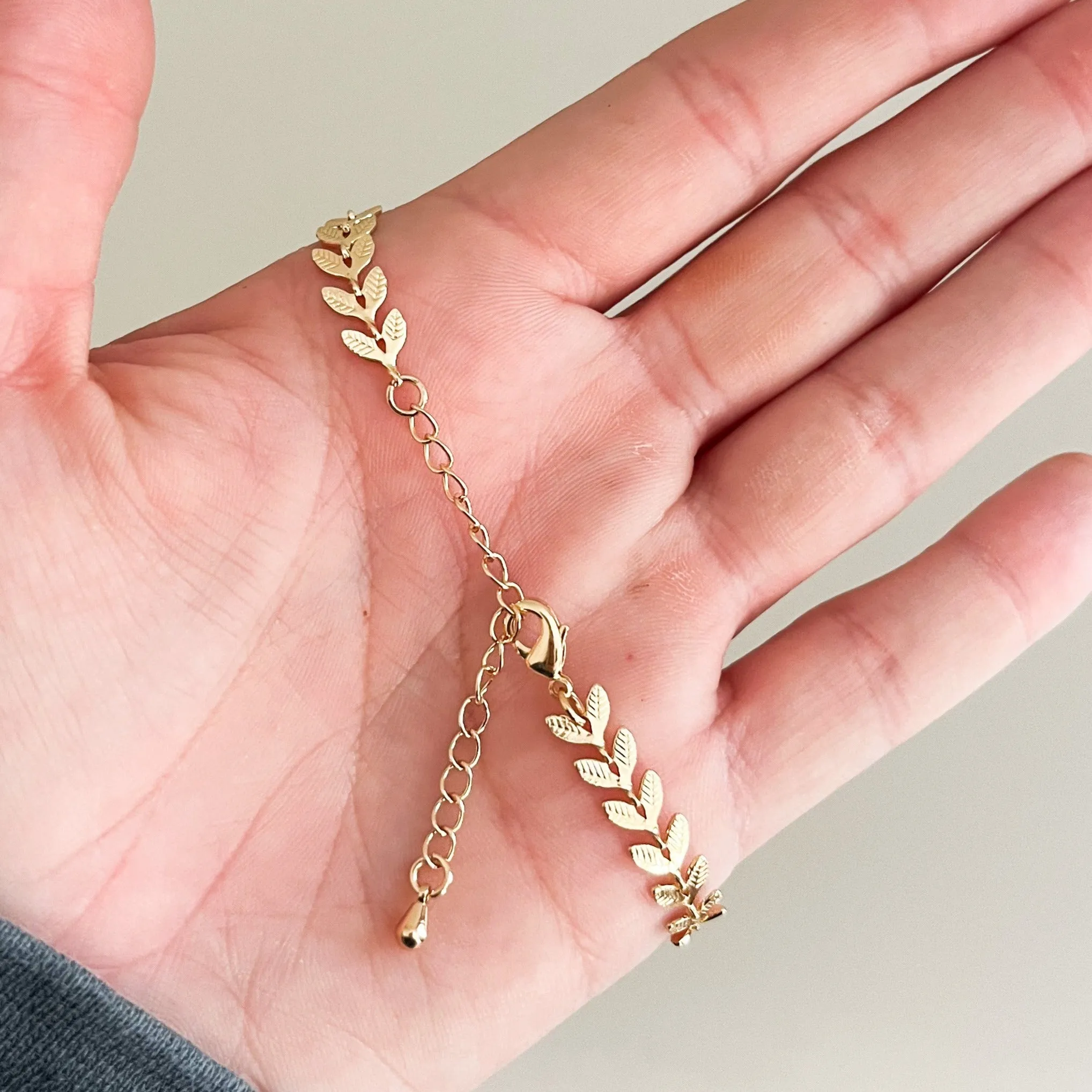 Gold Minimalist Chain Link Bracelet