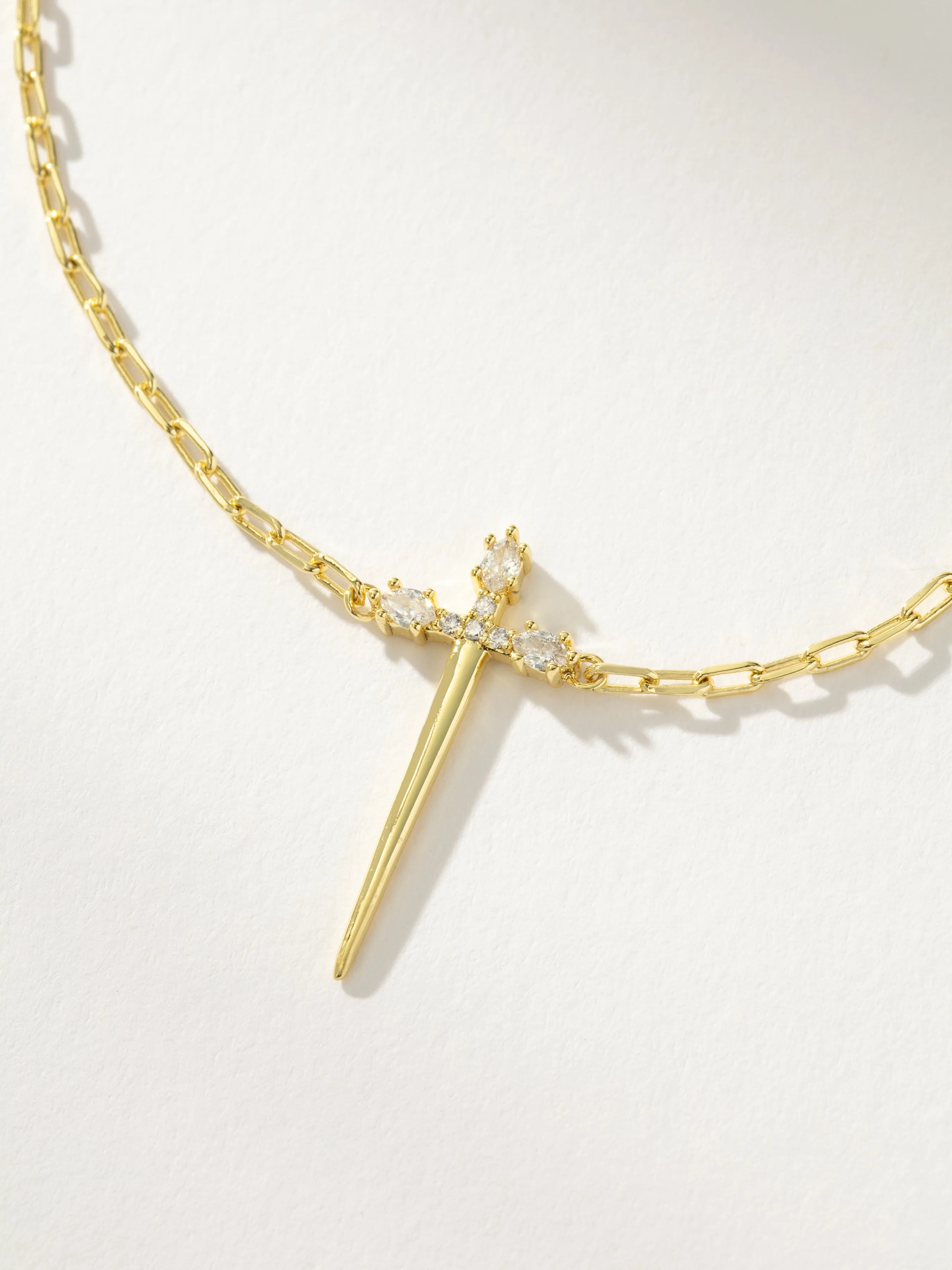 Golden Sword Necklace