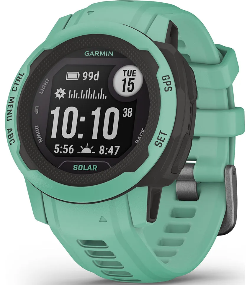 GRM Watch Instinct 2S Solar GPS Neo Tropic Smartwatch