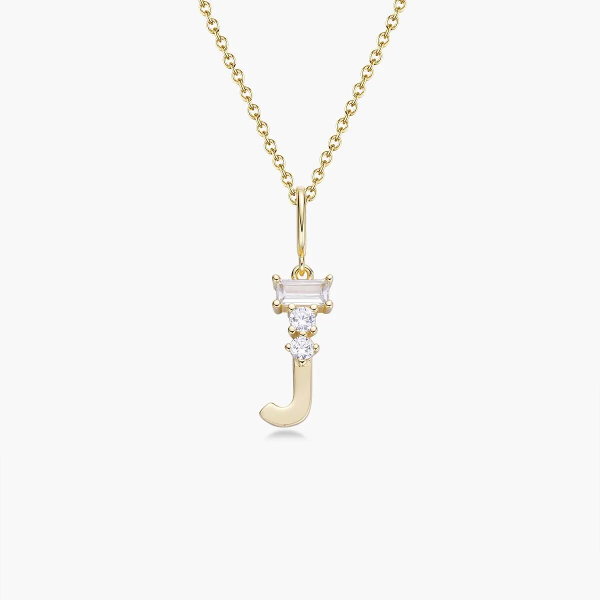 Initial Necklace | Gold