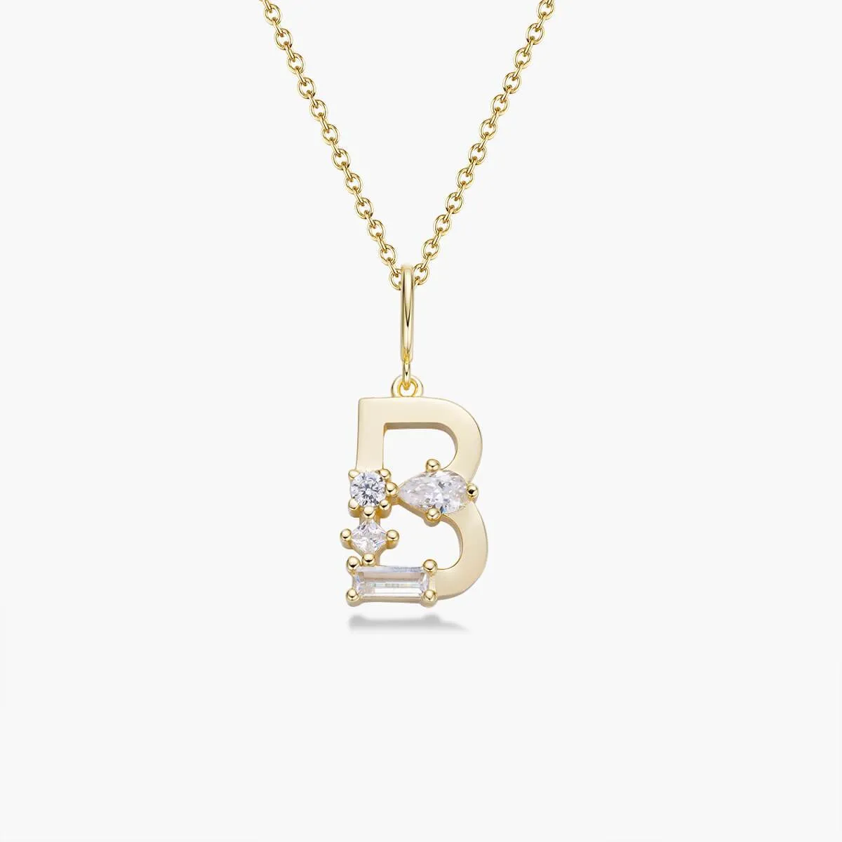 Initial Necklace | Gold