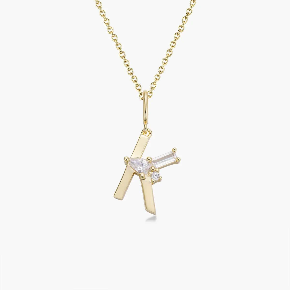 Initial Necklace | Gold