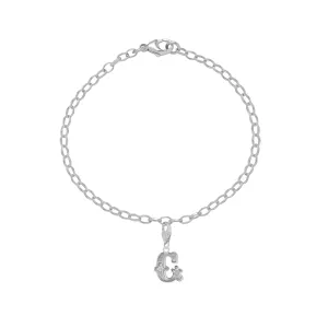 Letter G Starter Charm Bracelet