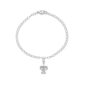 Letter T Starter Charm Bracelet