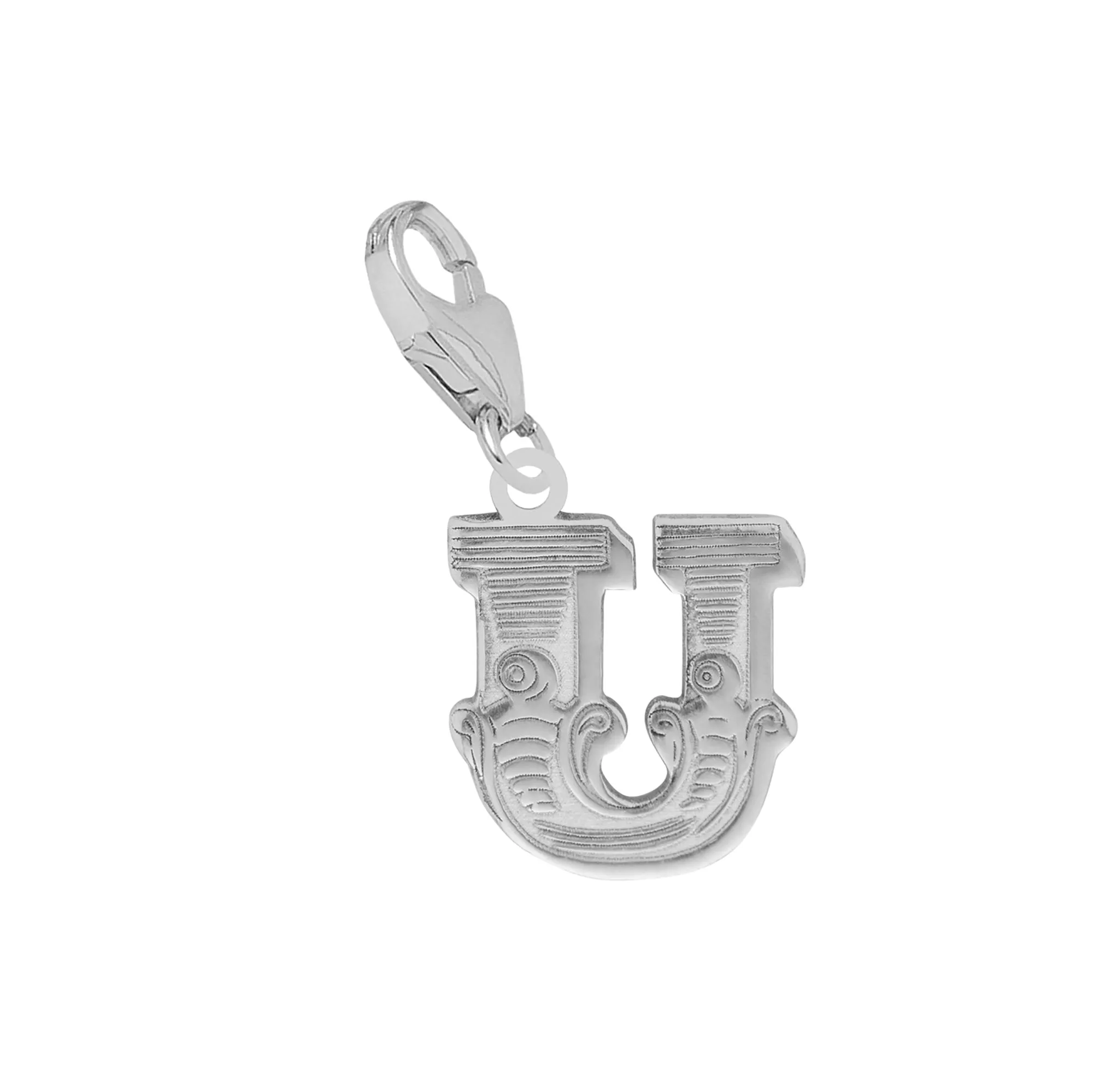 Letter U Starter Charm Bracelet