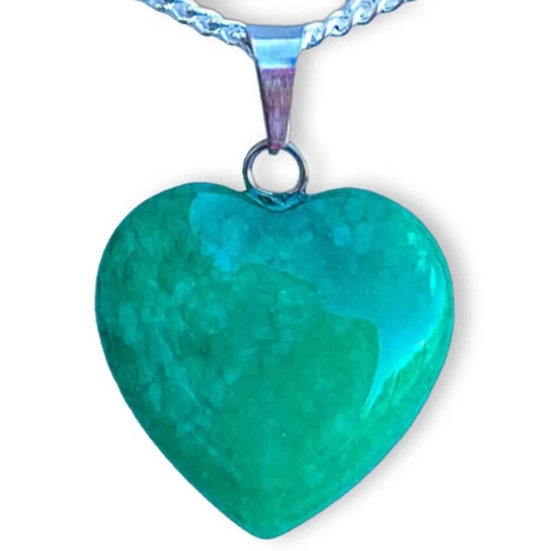 Love Heart Crystal Necklace