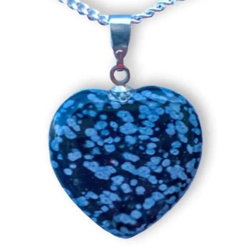 Love Heart Crystal Necklace