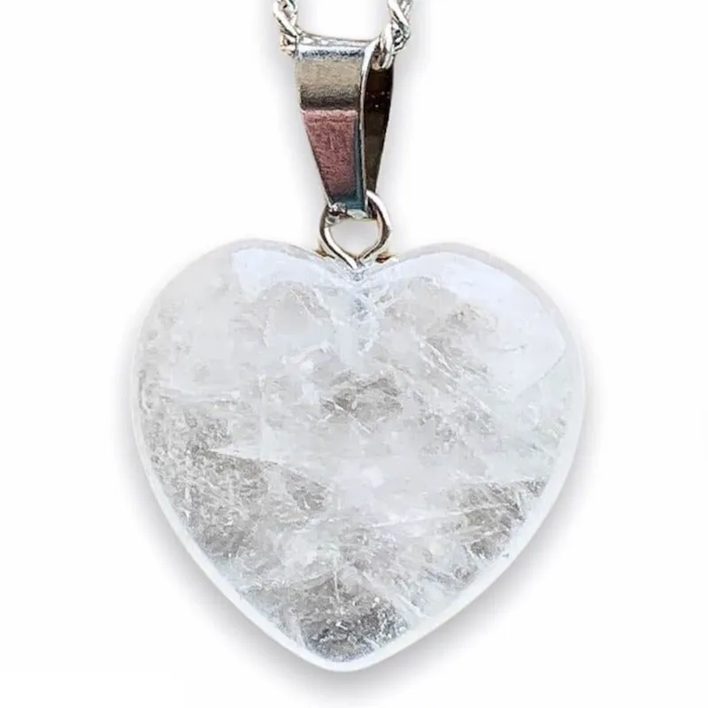 Love Heart Crystal Necklace