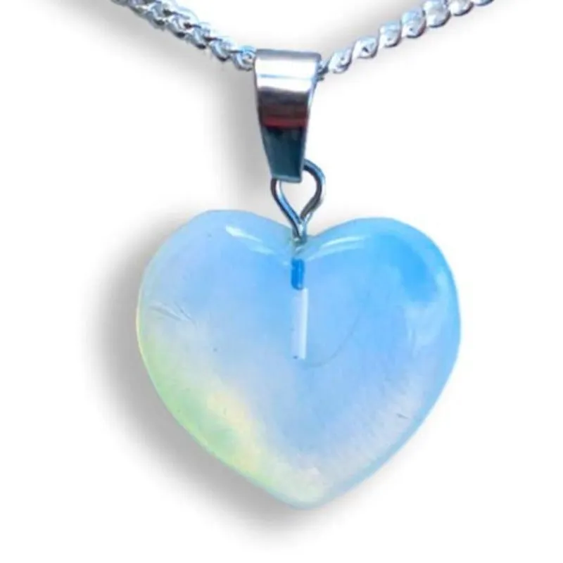 Love Heart Crystal Necklace