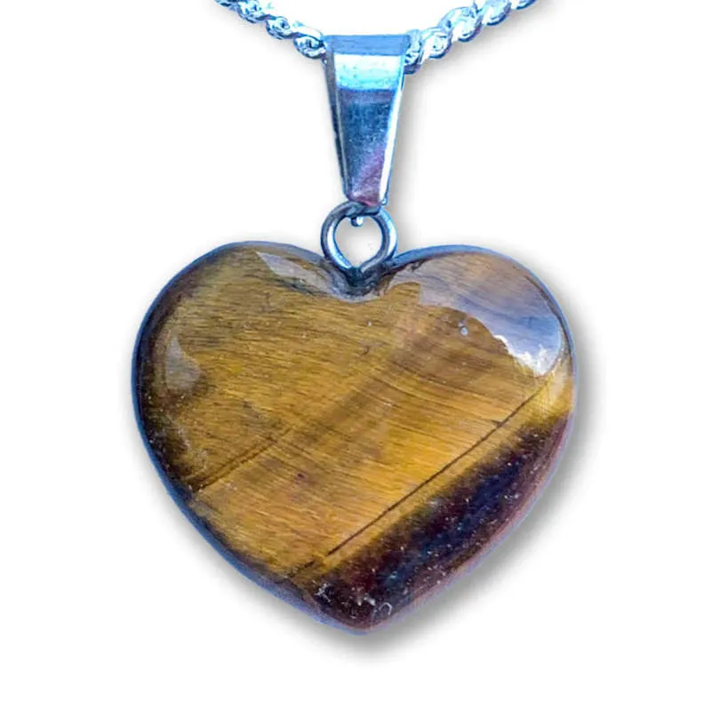 Love Heart Crystal Necklace