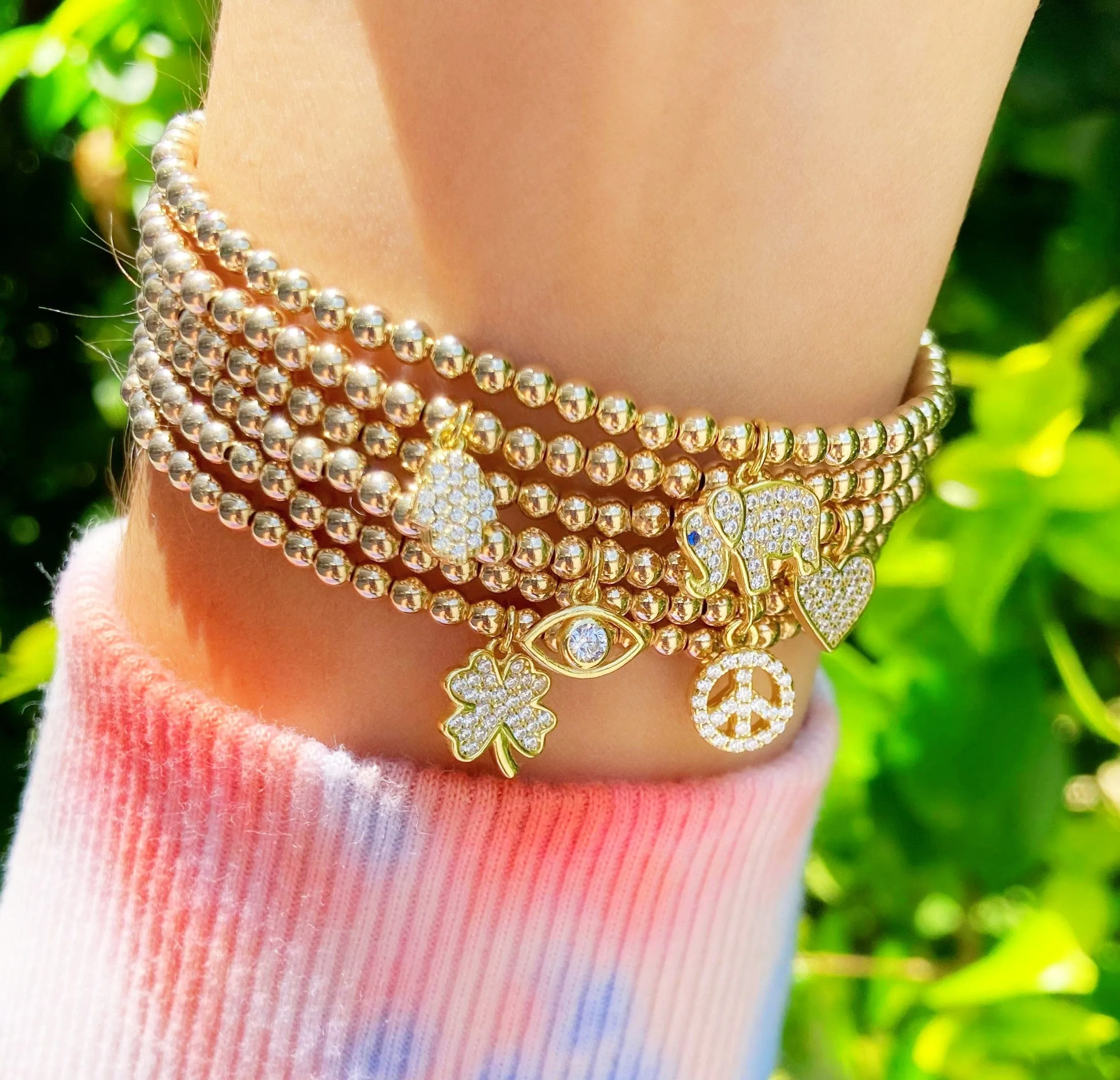 Lucky | Dangle Charm Bracelet