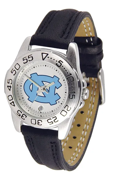 North Carolina Sport Leather Ladies Watch