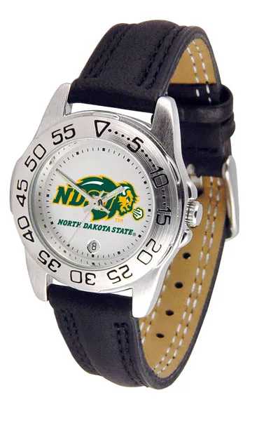 North Dakota State Sport Leather Ladies Watch