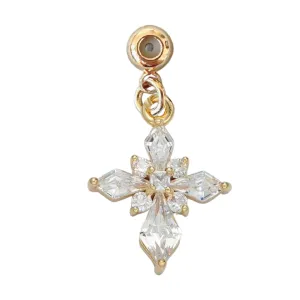 Ornate Cross Grip Charm