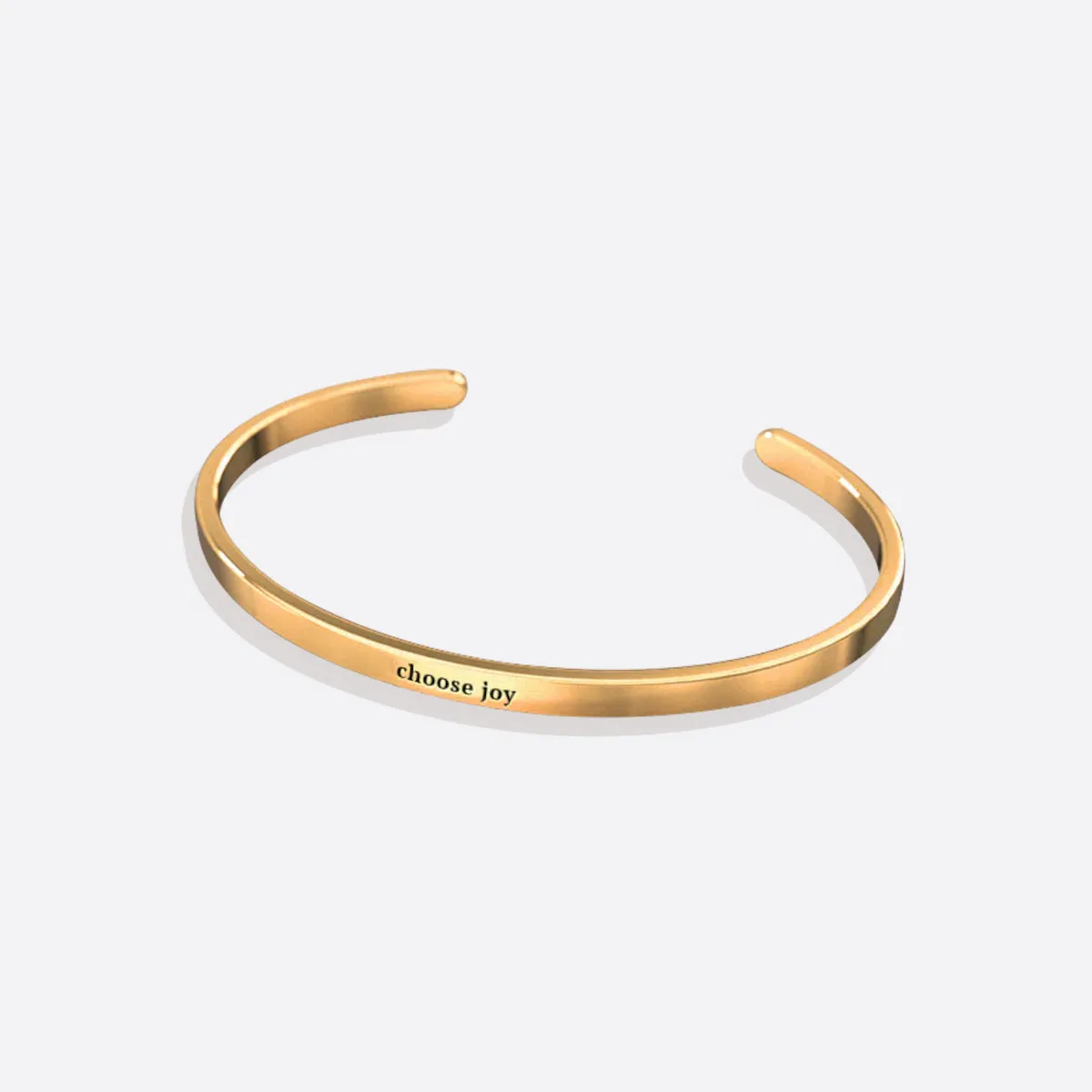 Personalized Thin Cuff Bracelet