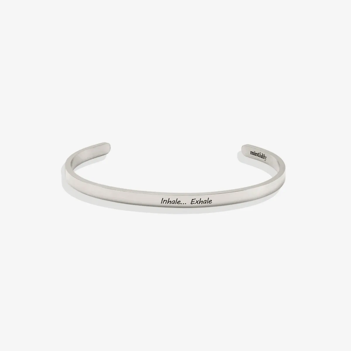 Personalized Thin Cuff Bracelet