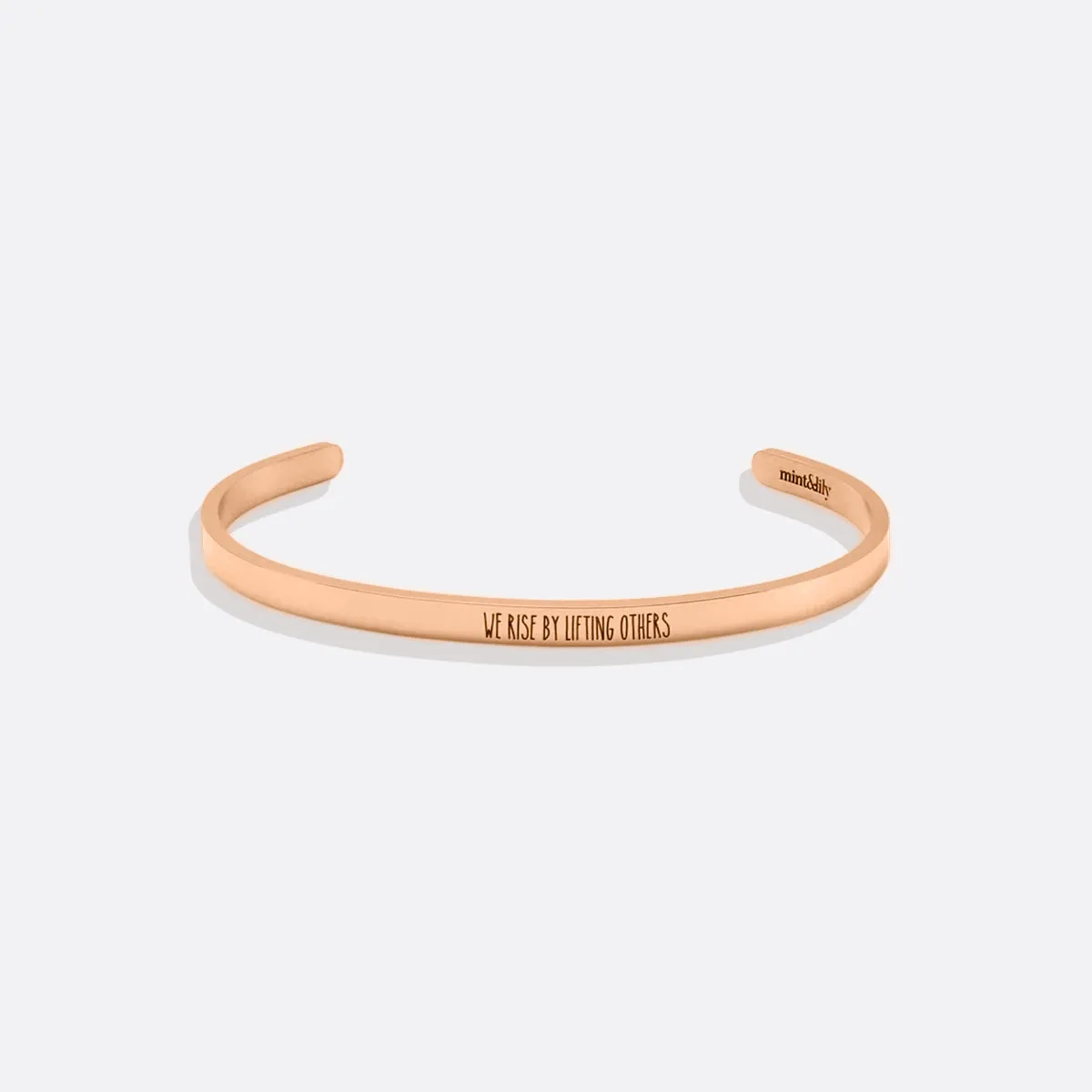 Personalized Thin Cuff Bracelet