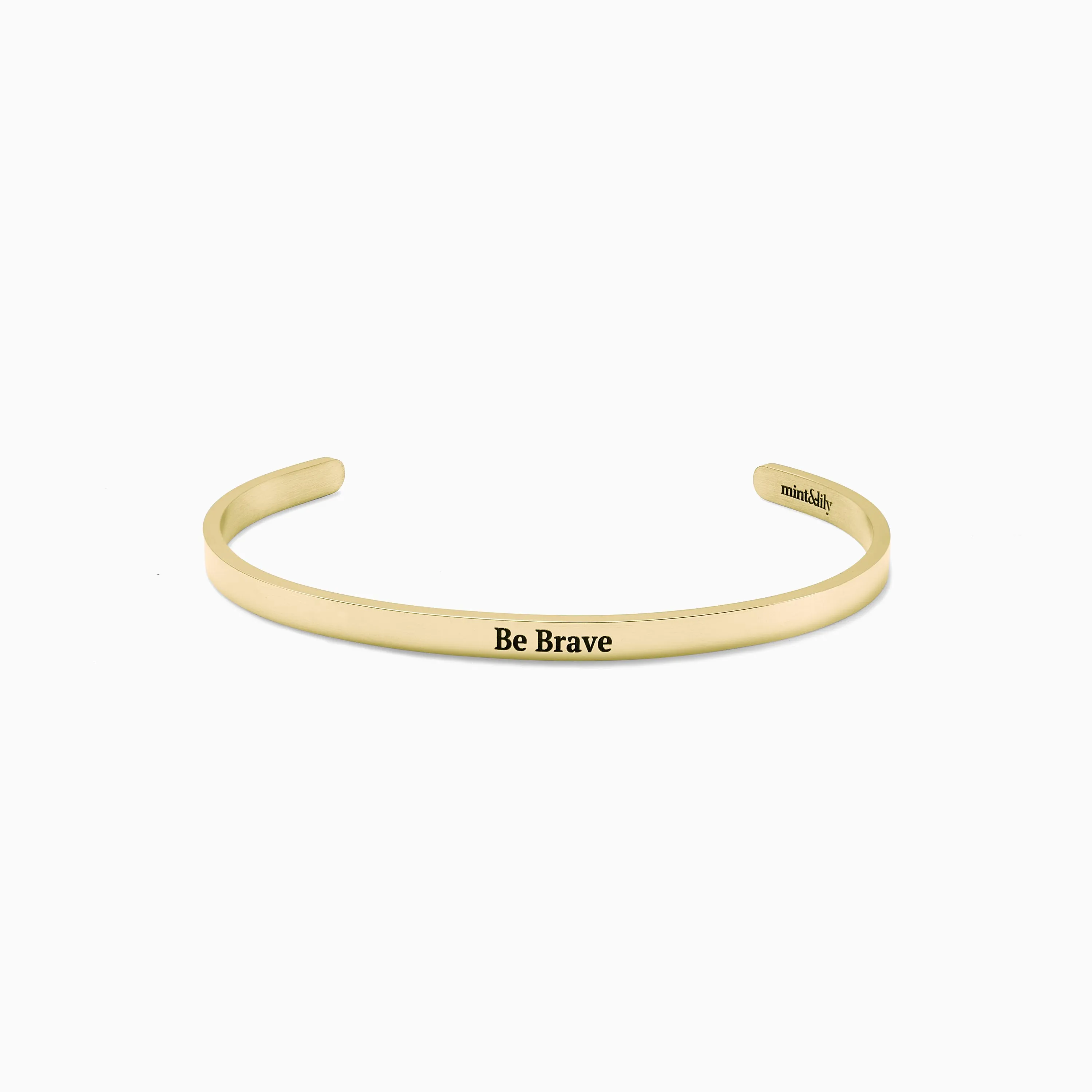 Personalized Thin Cuff Bracelet