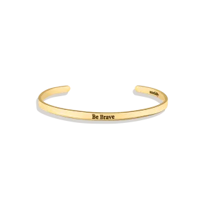 Personalized Thin Cuff Bracelet