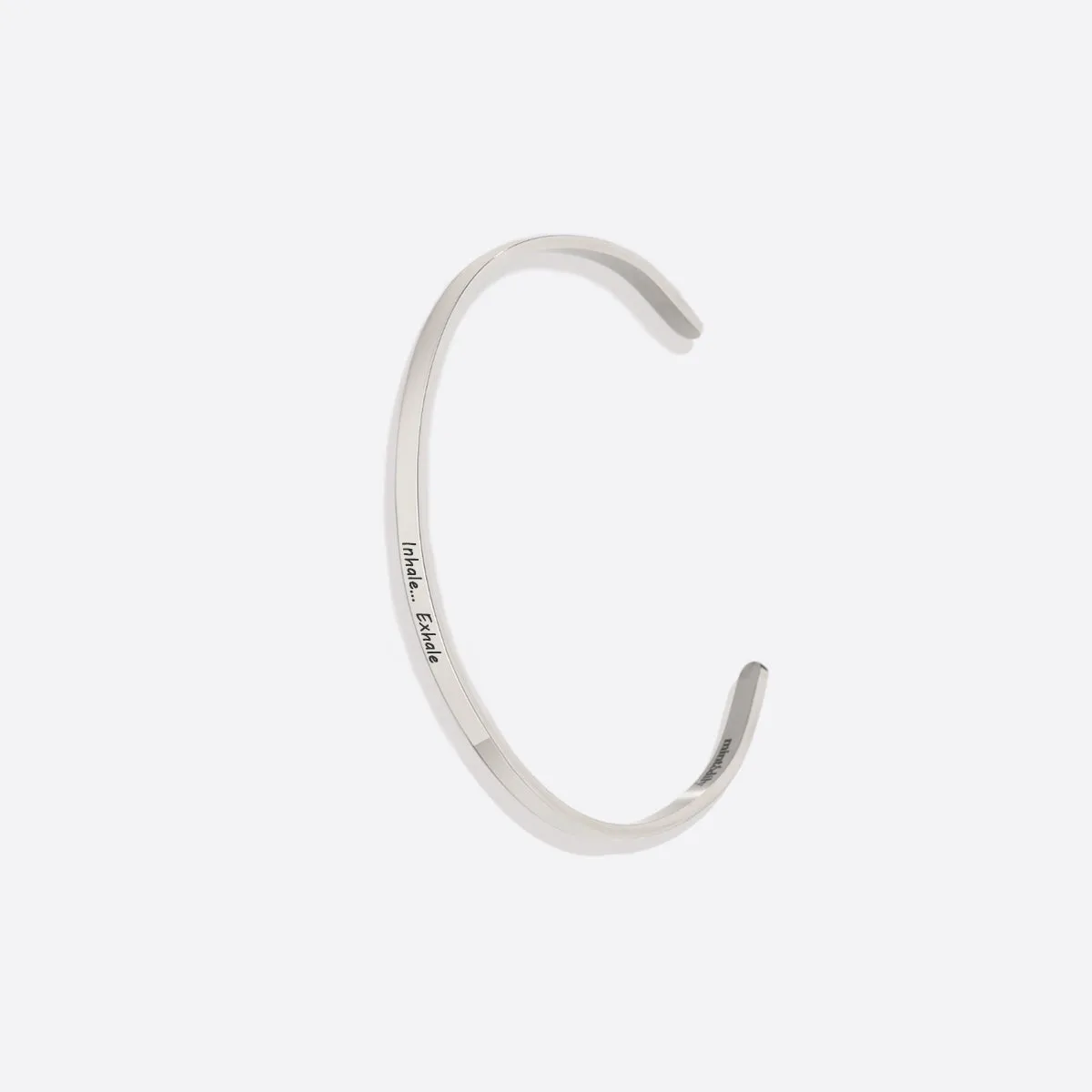 Personalized Thin Cuff Bracelet