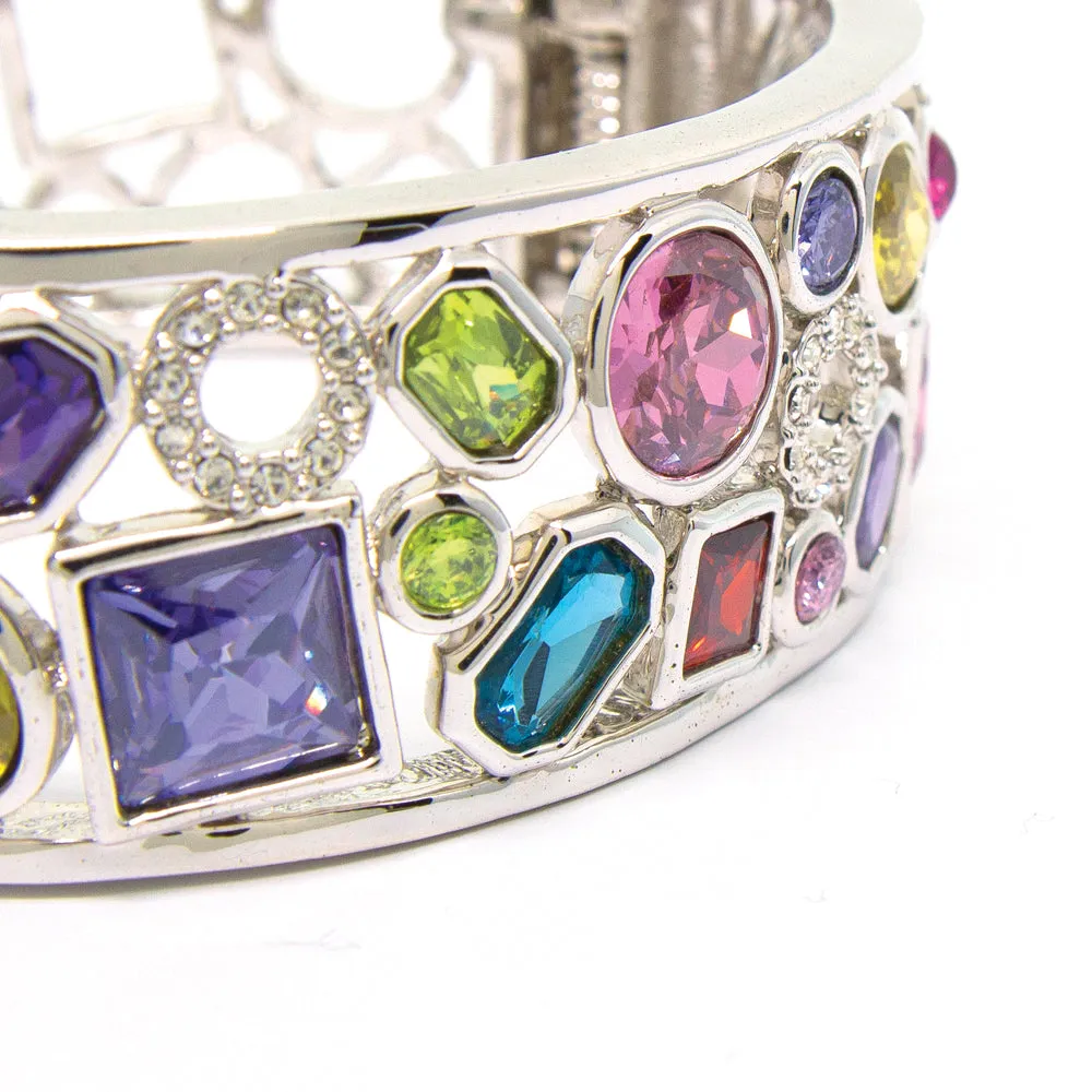 "Spangle Splendour" Crystal Bangle