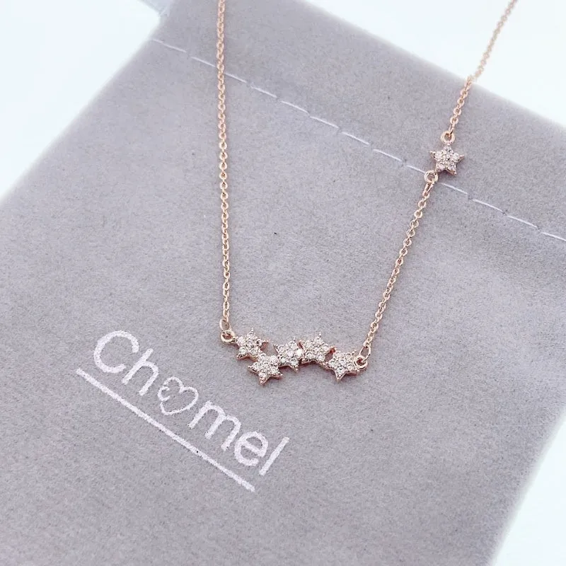 Star Cubic Zirconia Necklace