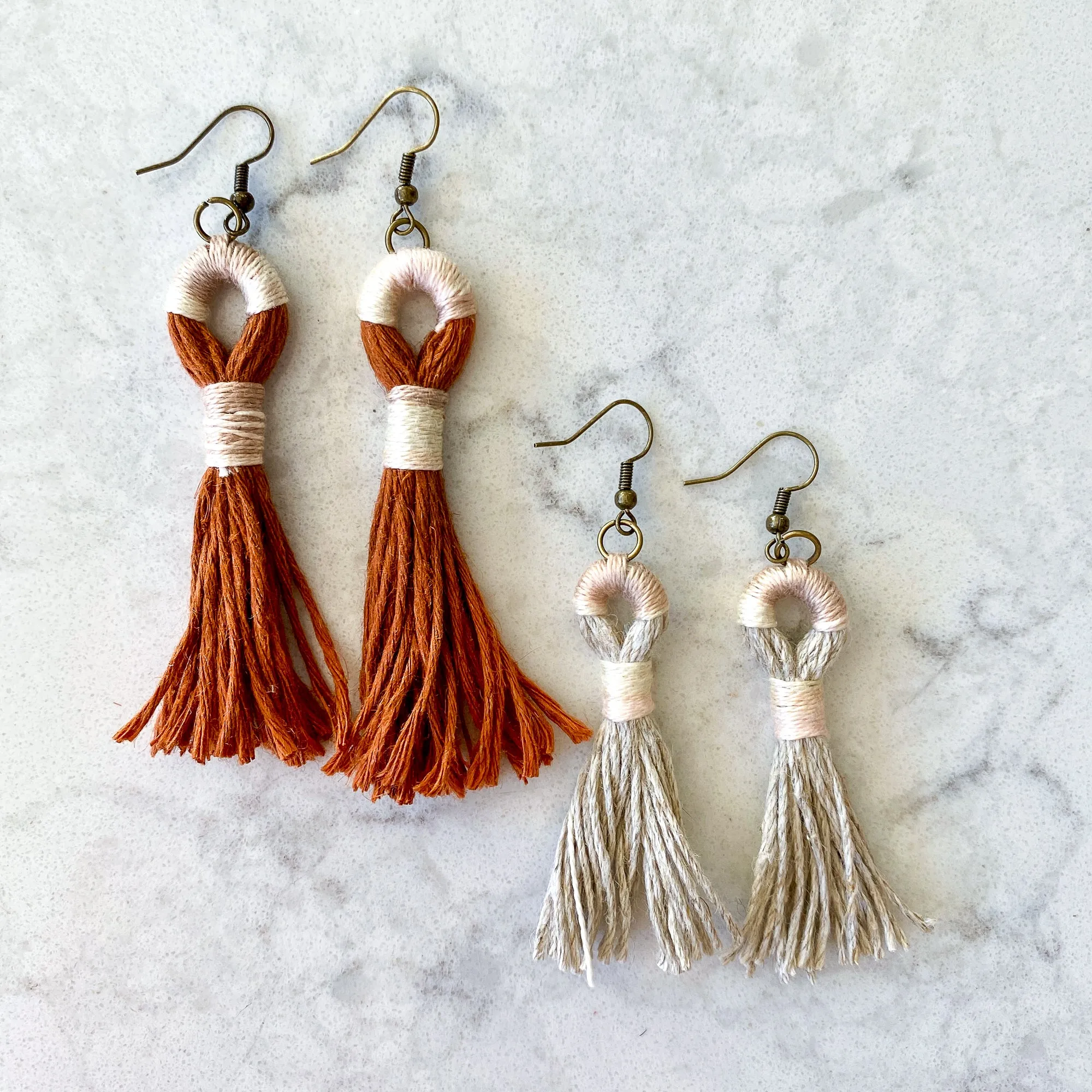 Tassel Earrings How To Pattern